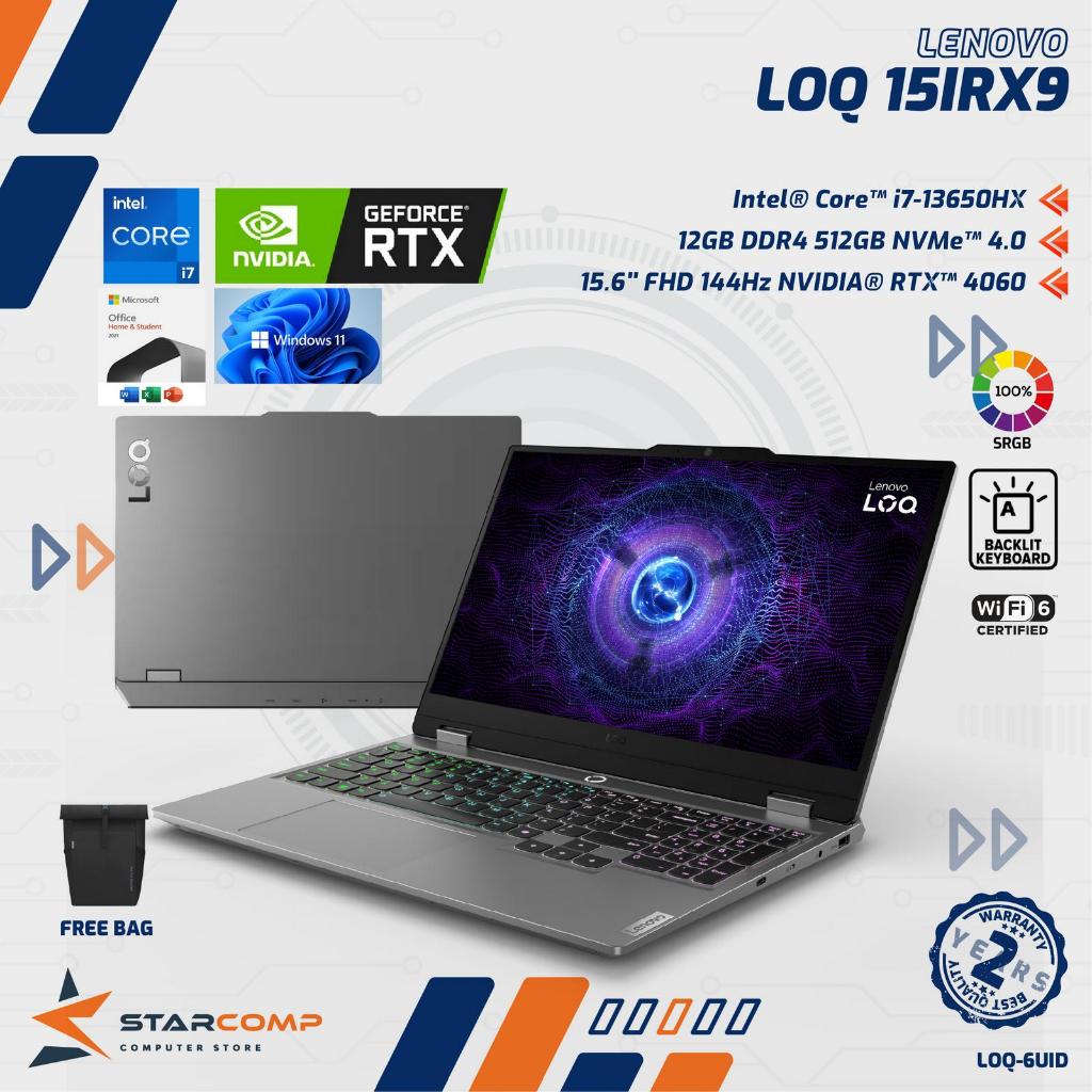 LENOVO LOQ 15IRX9 i7-13650HX RTX4060 512GB 15.6" FHD IPS sRGB W11 OHS