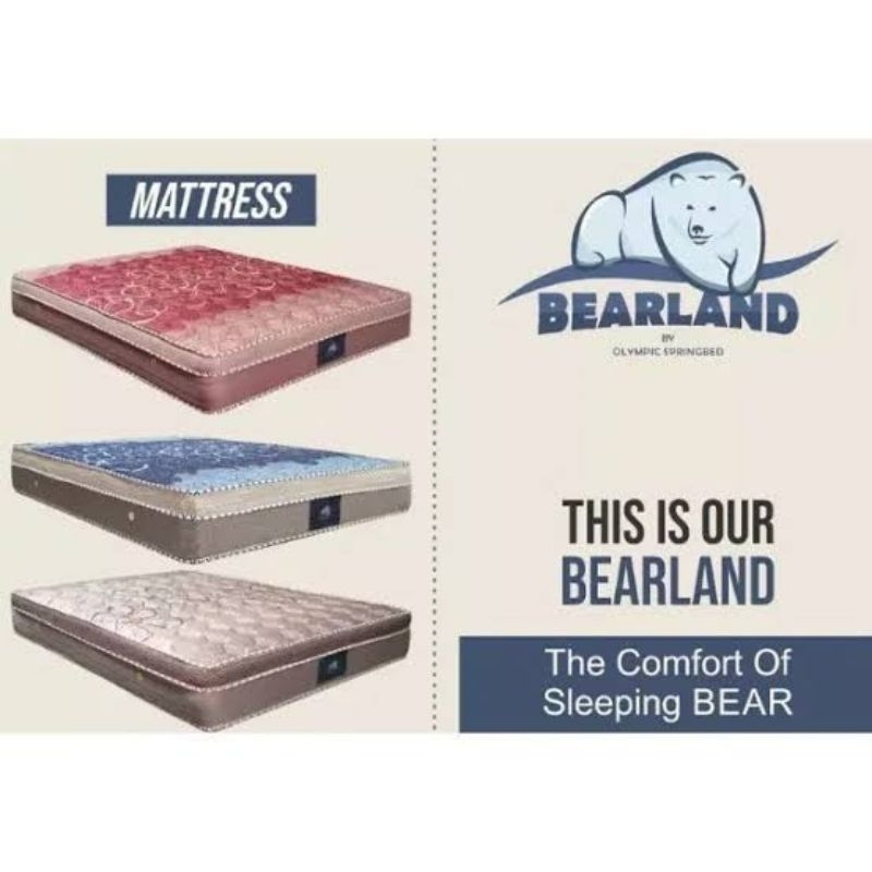 KASUR SPRING BED OLYMPIC MONTANA PLUSTOP MURAH