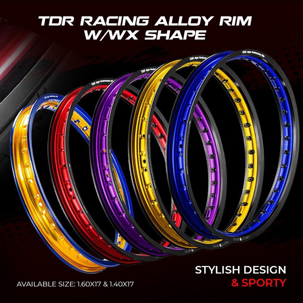 Velg TDR Rims WX Shape 2 Tone