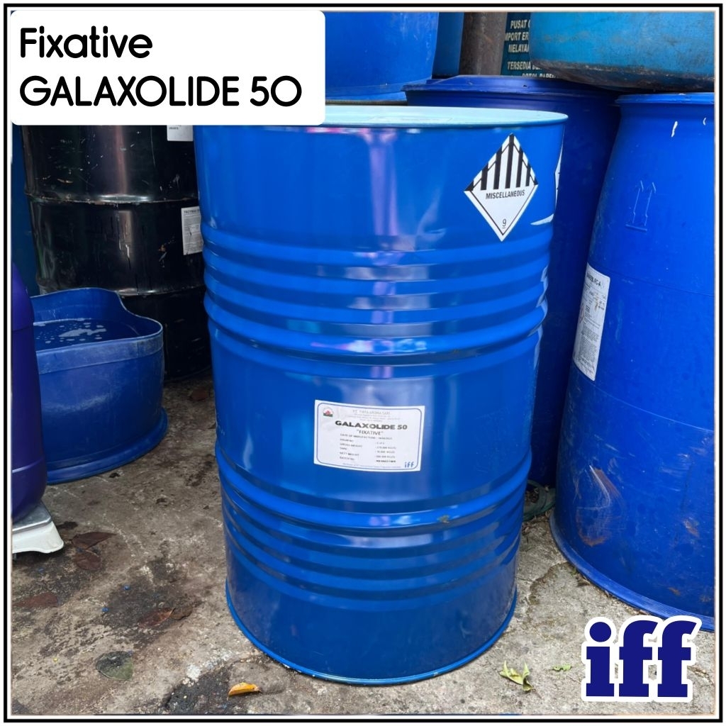 GALAXOLIDE 50% 100ML ( RESMI IFF INDONESIA ) FIXATIVE GALAXOLIDE ORIGINAL IFF INDONESIA