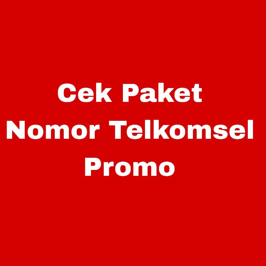 CEK PROMO PAKET TELKOMSEL