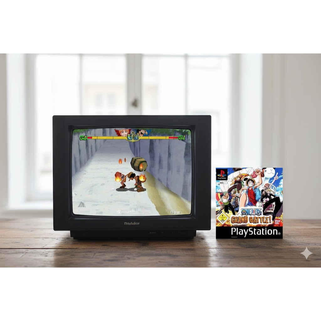 [ Game PS1 Psone Playstation ] From TV Animation: One Piece Grand Battle