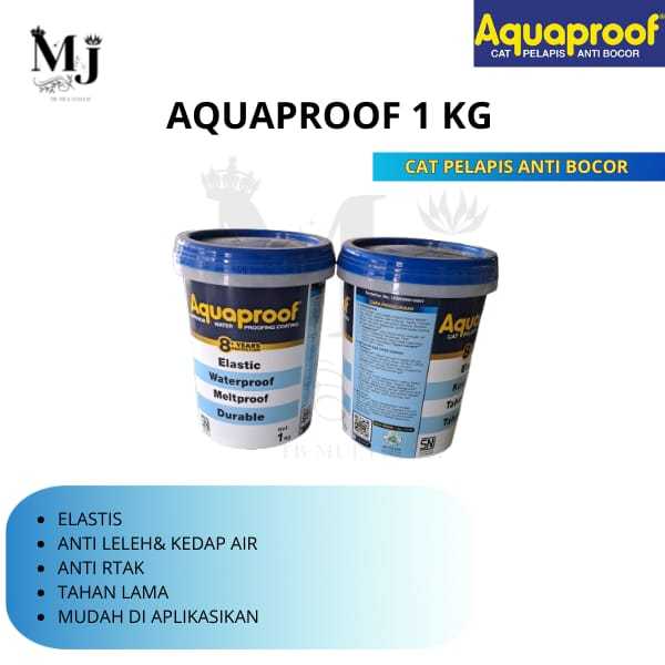 Cat Aquaproof 1 KG – Waterproof / Anti Bocor / Kedap Air