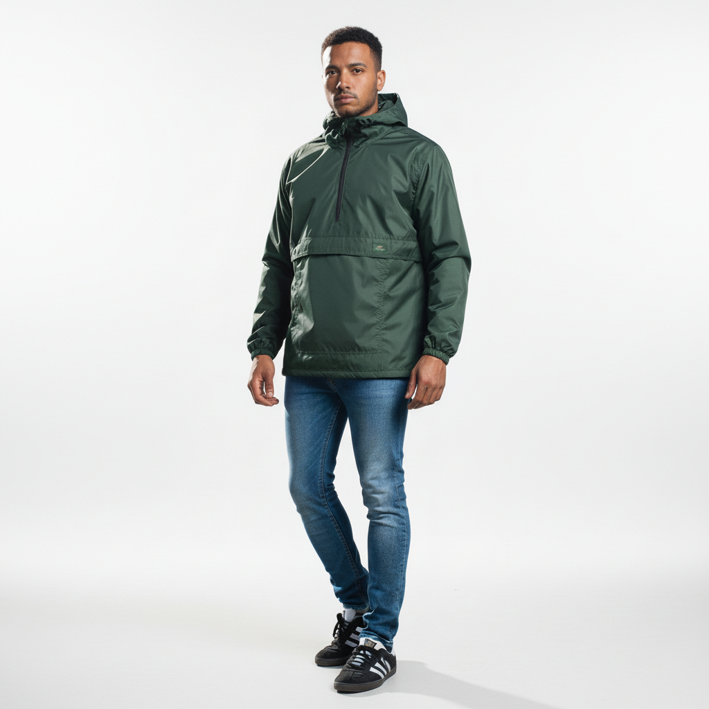 MGee Jaket Anorak Jacket Outdoor Pria Water Resistant Supporter Casual Hadley