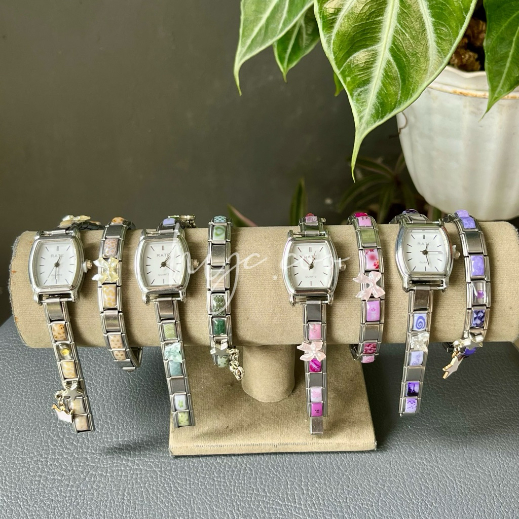 hyc.coo Italian Charm Watch V2 | Jam Tangan Wanita | Brackelet Wanita Jam