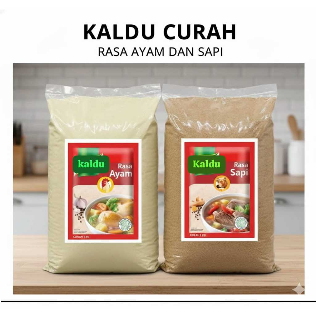 ROYCO 1KG CURAH RASA AYAM DAN SAPI KALDU BUBUK CURAH PENYEDAP RASA