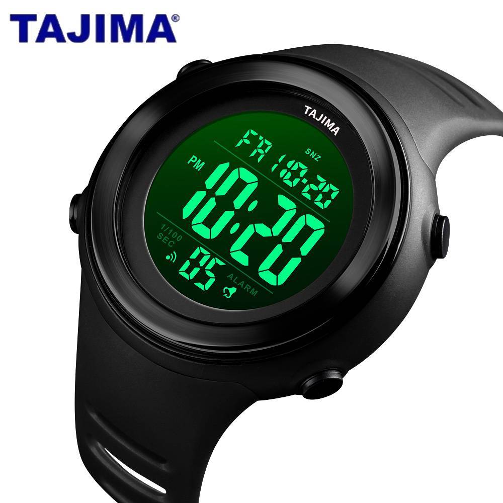 Jam Tangan Pria Digital Tajima 9716 Sports Anti Air 50 Meter