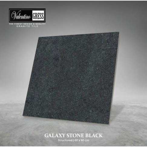 VALENTINO GRESS GALAXY STONE BLACK 60X60