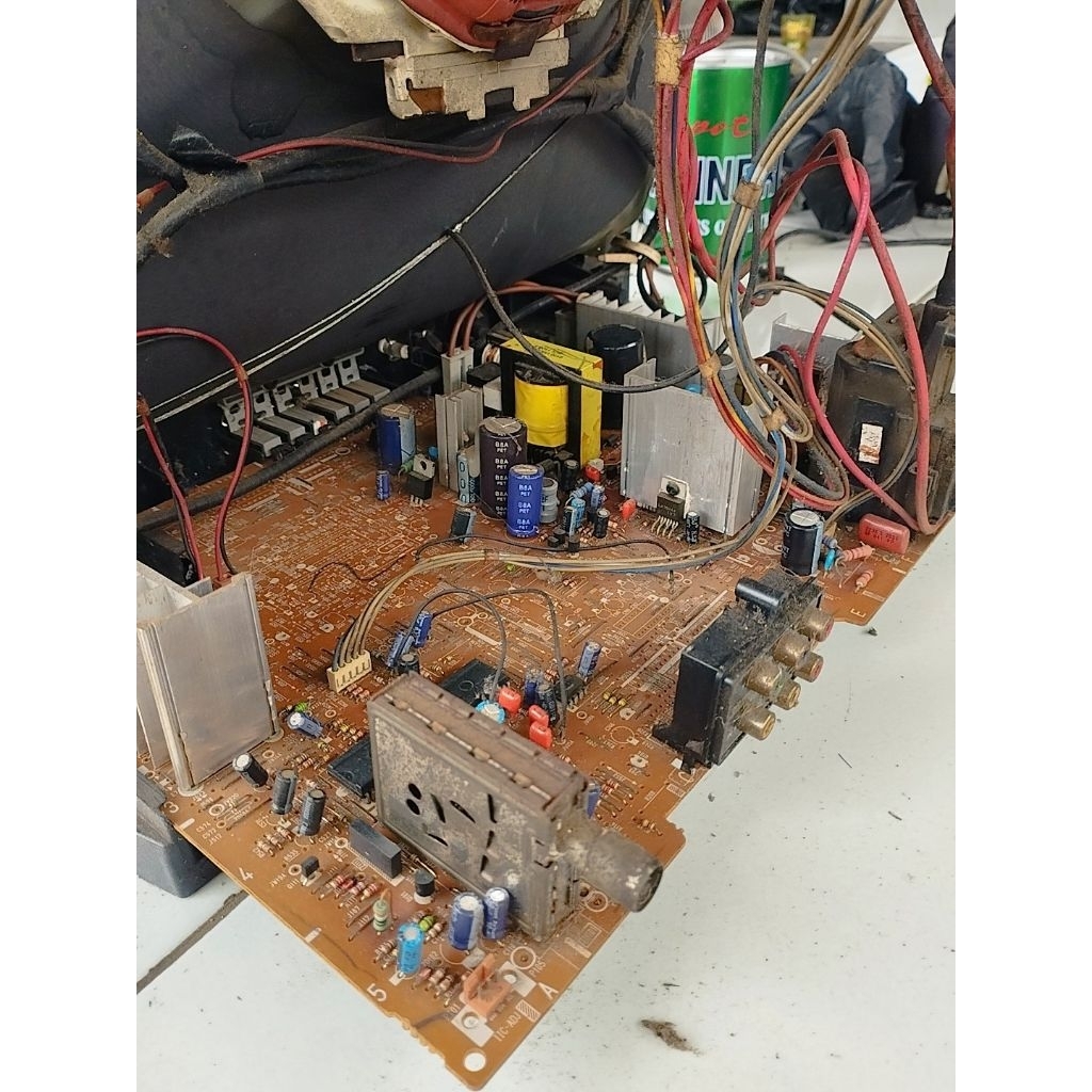 mesin tv lg slim 21 inch