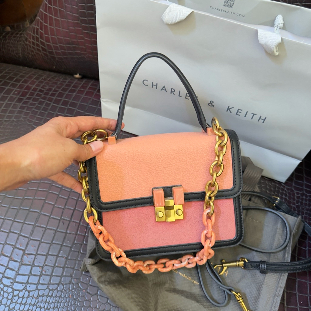 Charles and keith original bag preloved