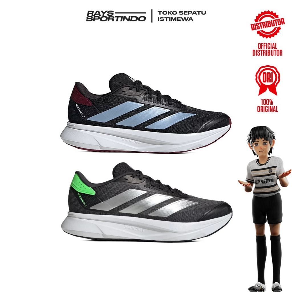SEPATU RUNNING PRIA ADIDAS DURAMO SL 2 MEN ORIGINAL