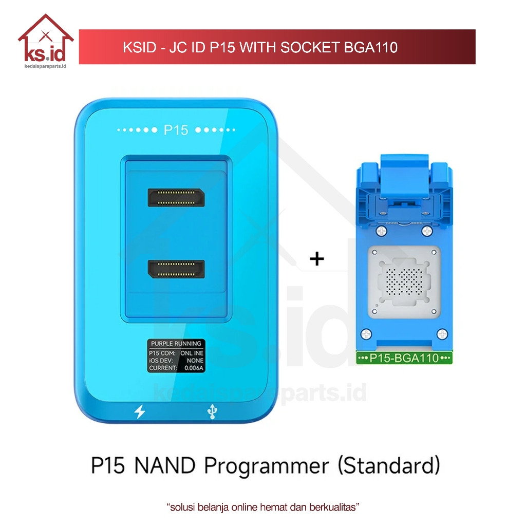 KSID - P15 With Socket Bga110 For JC ID / Box Progammer P15 Plus Socket BGA110 P15 For JC ID /Socket