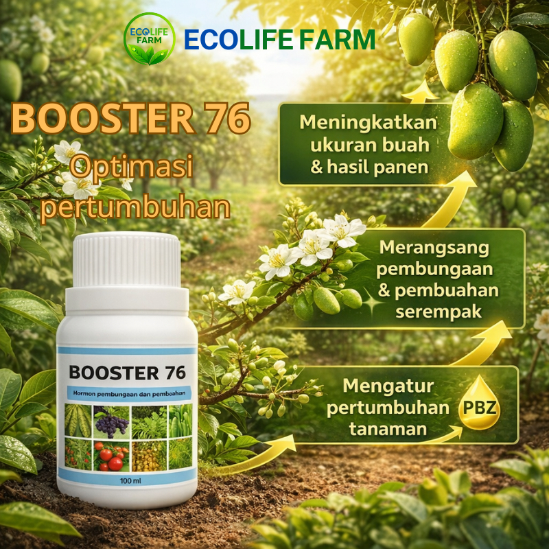 Pupuk Organik Booster 76 Hormon Pembuahan