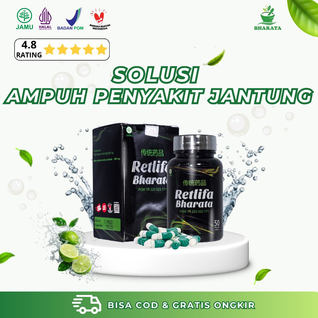 Obat Jantung Ampuh | Obat Stroke Epilepsi Ampuh | Retlifa Etheral Antapro Bharata Original