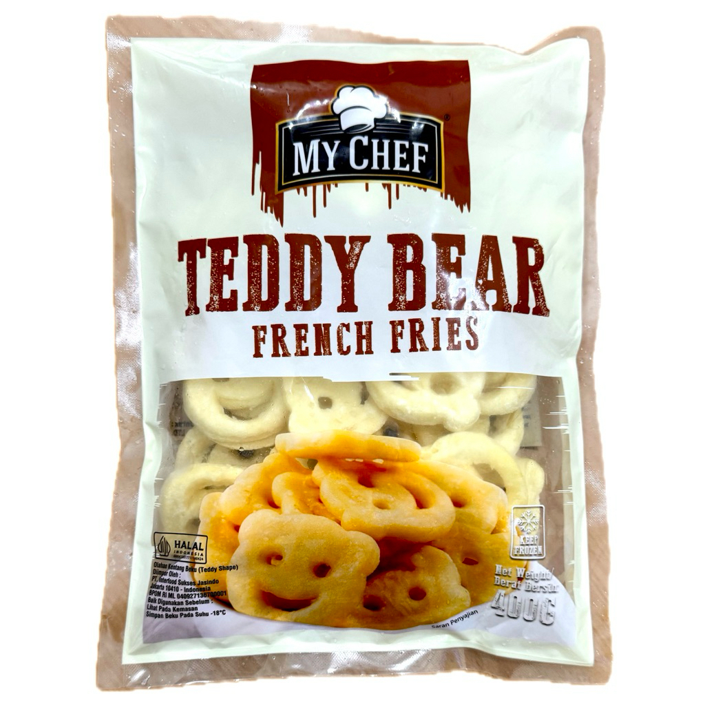 My Chef Kentang Teddy Bear French Fries 400g