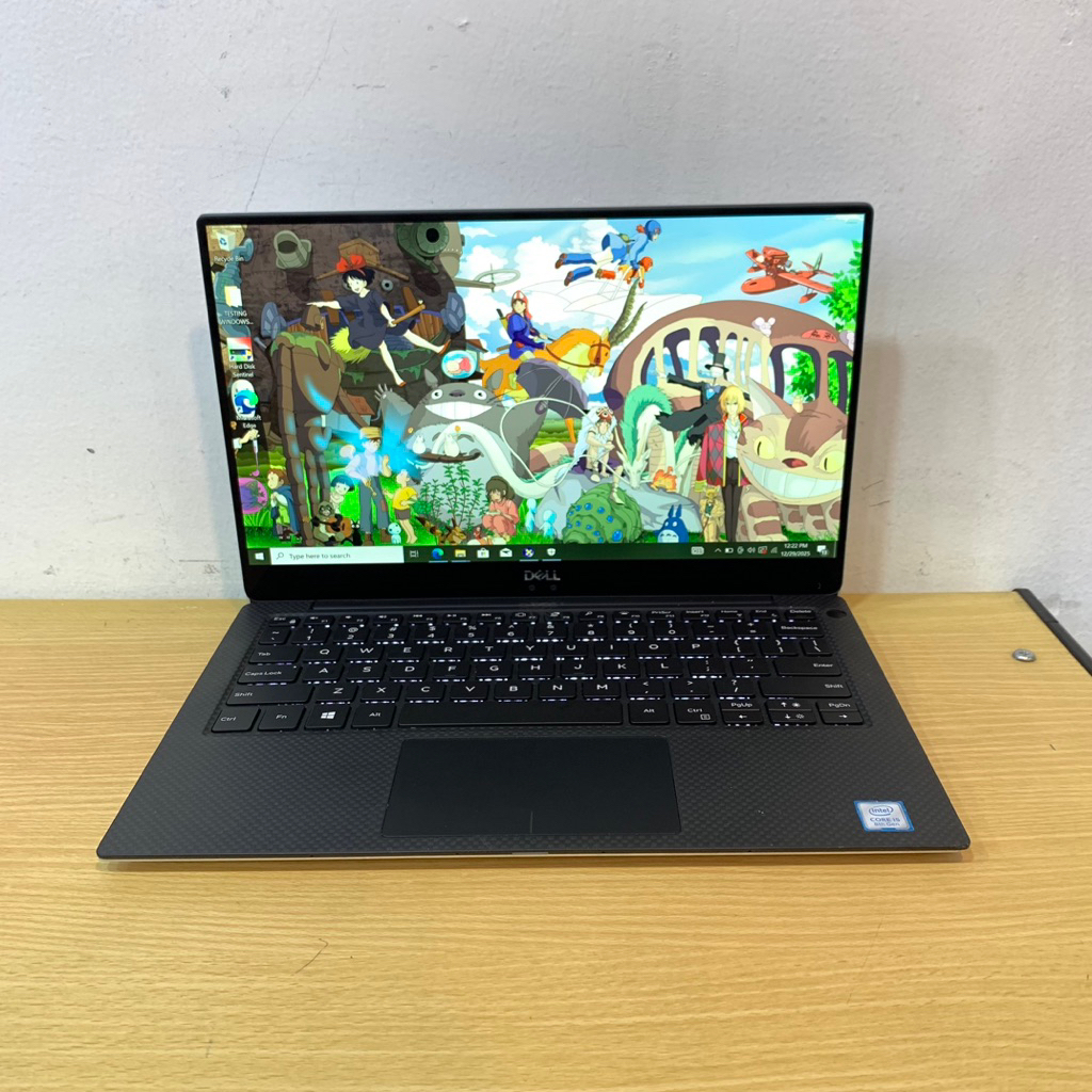 Laptop Dell XPS 13 9370 Core i5 Gen 8 13inch || RAM 8gb SSD 512gb + Bagklight