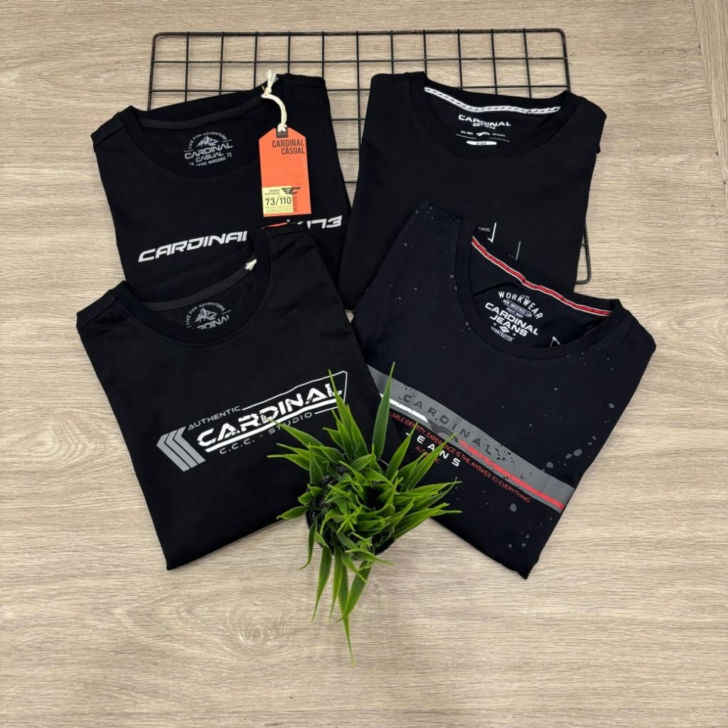 Kaos Cardinal Pria Original