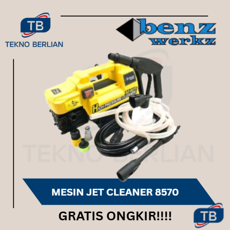 BENZ WERKZ BZ-8570 Mesin Jet Cleaner Steam Mesin Cuci Semprot Mobil Motor AC BZ 8570