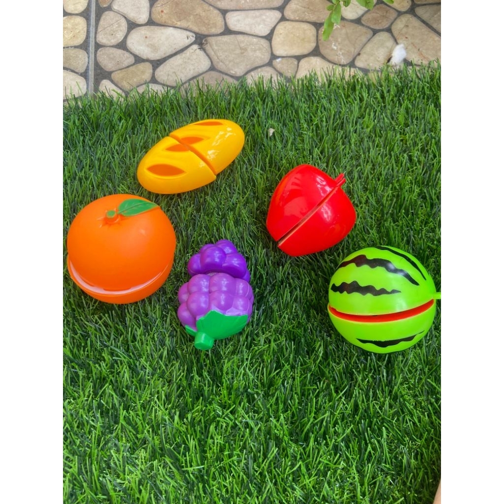 preloved mainan makanan bisa dipisah