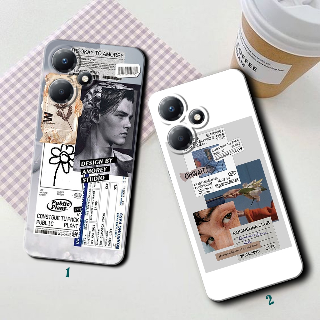 Softcase Pro Camera Infinix Hot 30 Hot 30i Hot 30 Play - Case Infinix Hot 30 - Kesing Hp Infinix Hot