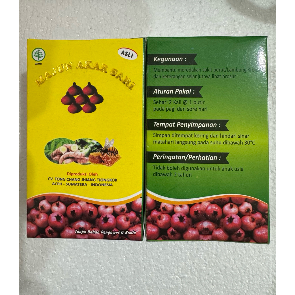 Majun Akar Sari Delima Merah - Obat Herbal Lambung Gerd Maag Asam Urat Rematik