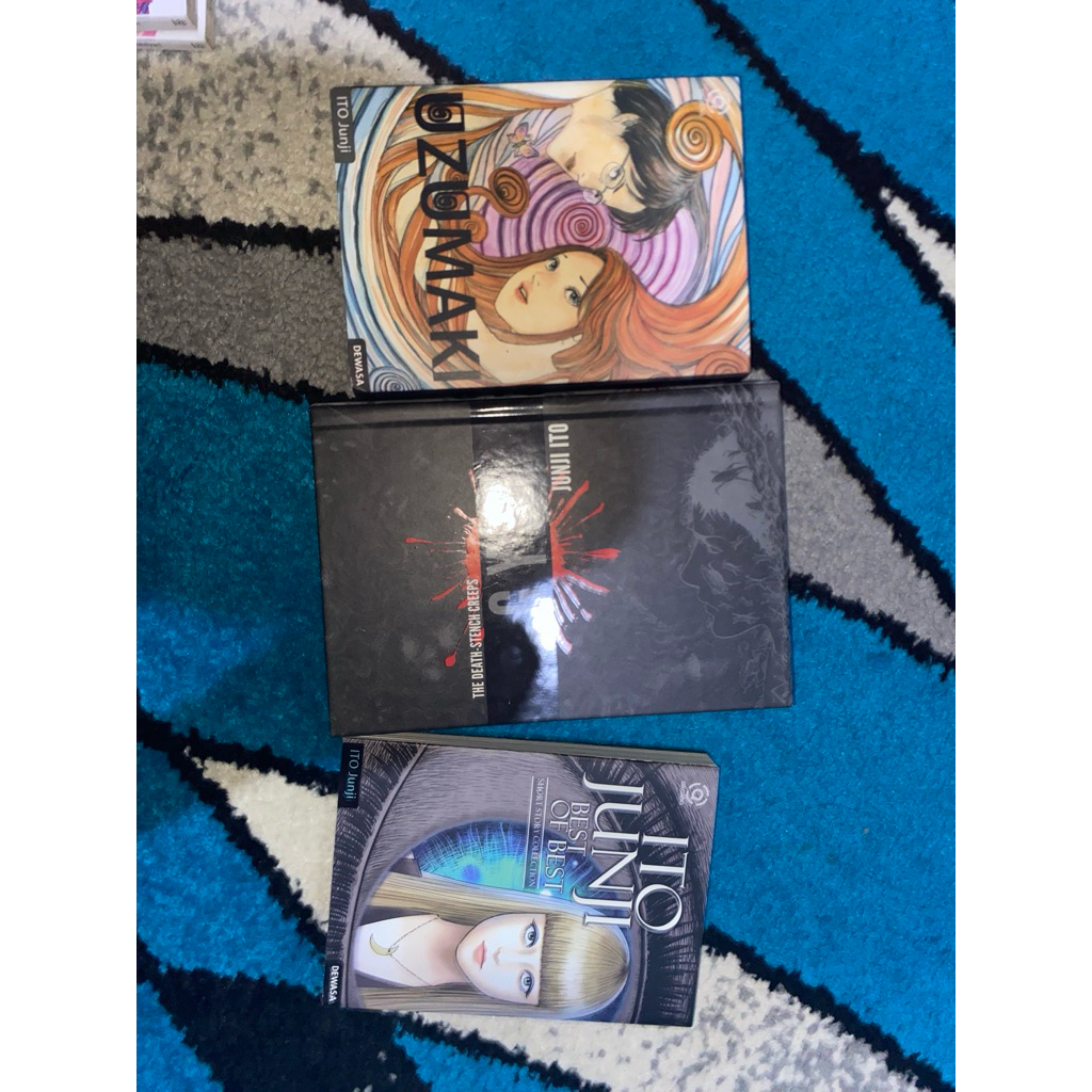 KOMIK JUNJI ITO GYO ENGLISH PERIPLUS (BONUS UZUMAKI dan Junji Ito best of the best)