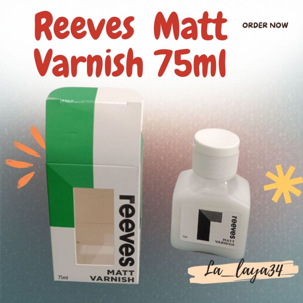 Reeves Matt/ Gloss Varnish 75ml