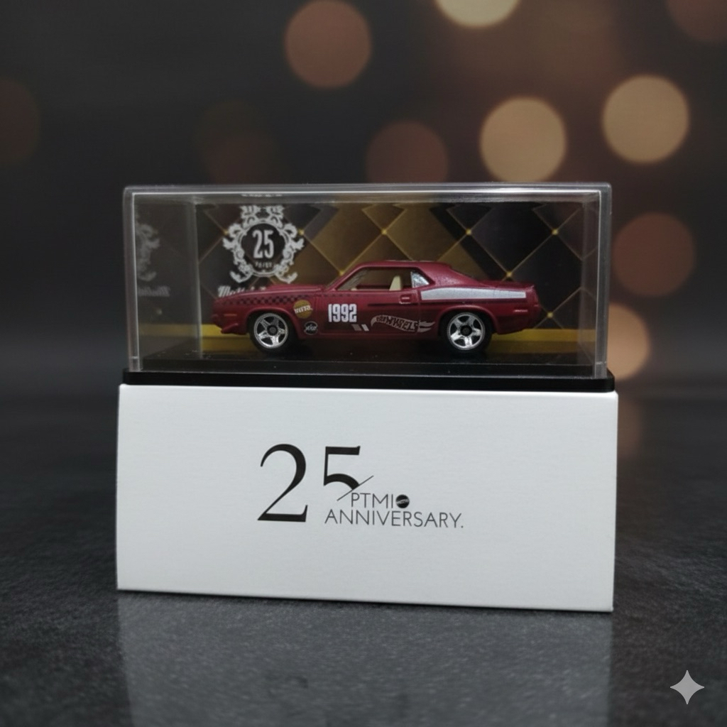 hot wheels limited edition 25th anniversary PTMI