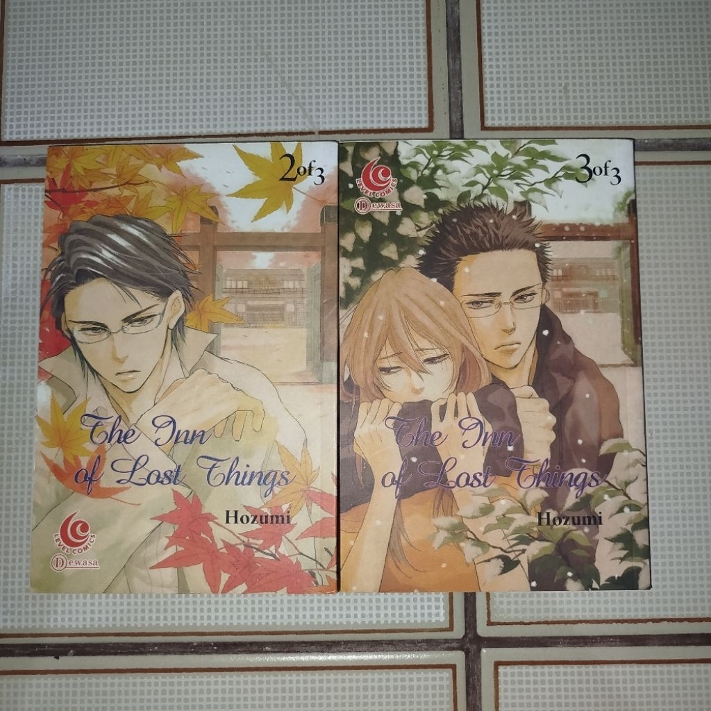 Komik The Inn of Lost Things vol 2 3 set kolpri