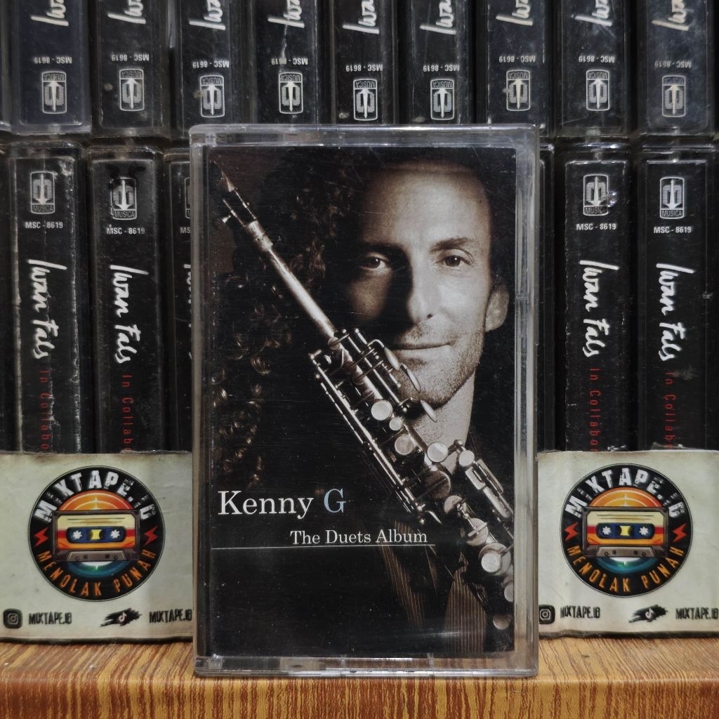 Kaset - Kenny G - At Last The Duets Album - Kompilasi Barat - Kaset Pita - Radio Tape - Radio - Pemu