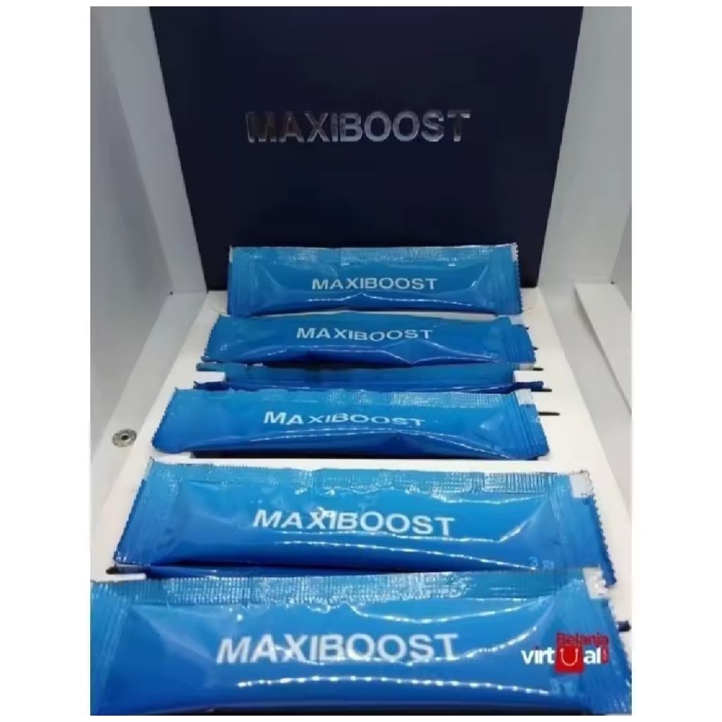 MAXIBOOST MAXI BOOST 100% ORIGINAL SUPLEMEN KESEHATAN PRIA 1 BOX ISI 10 SACHET