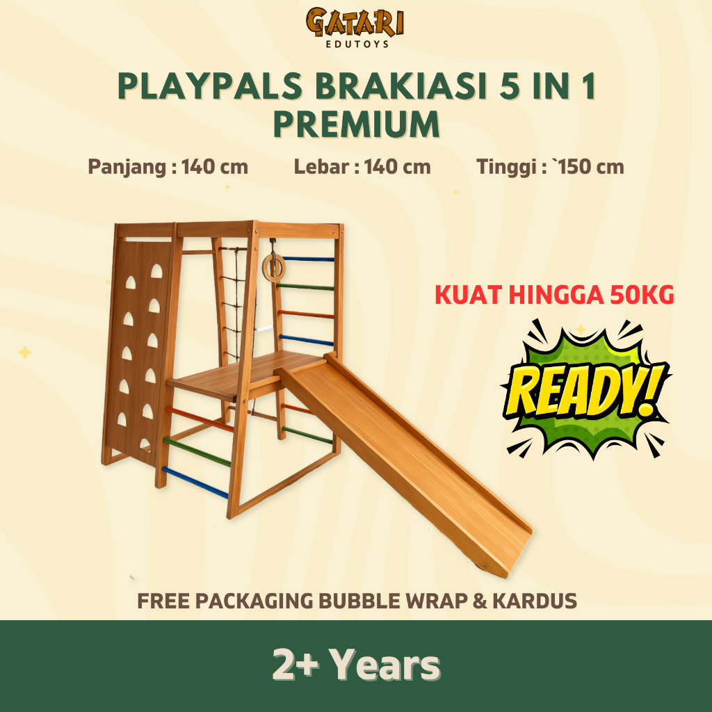 Premium Playpals Brakiasi 5 in 1 Premium / Brakiasi / Brakiasi anak / Brakiasi Depok / Brakiasi