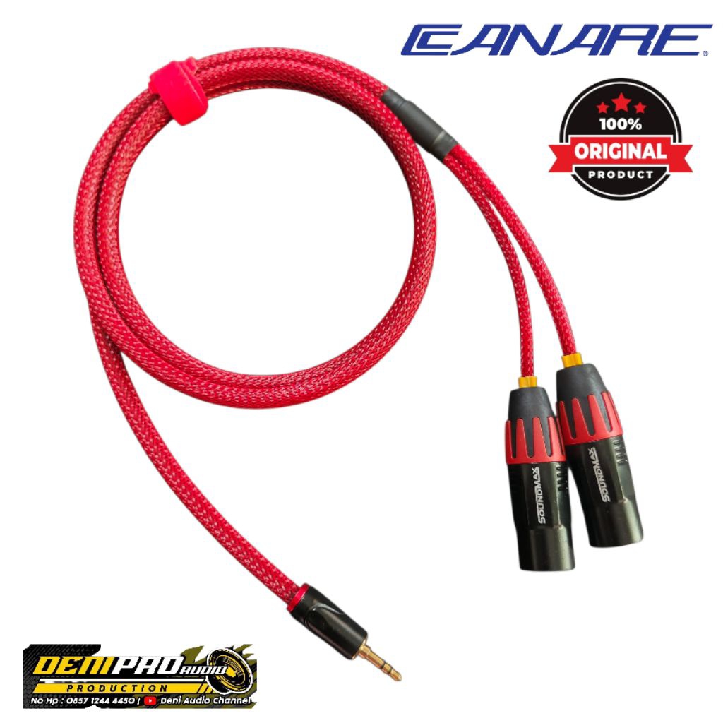Kabel  HP ke mixer Canare Japan Original