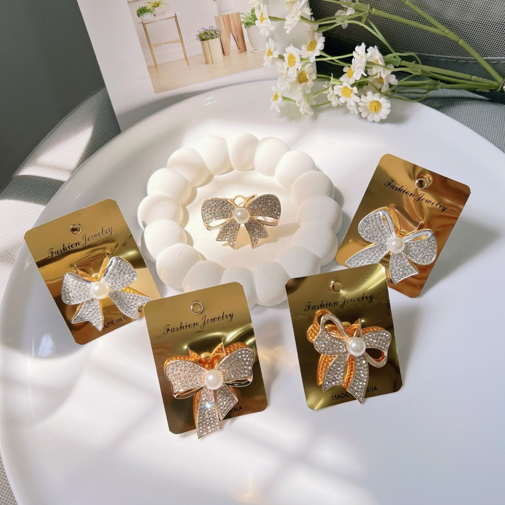 Bros Ring Pita Ring Cincin Hijab Ring Jilbab / Ring Kerudung / Ring Syal / Bros Cincin / Bros Wanita