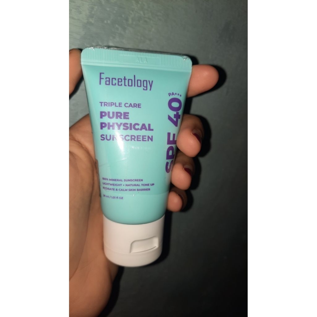 Physical Sunscreen Facetology Preloved