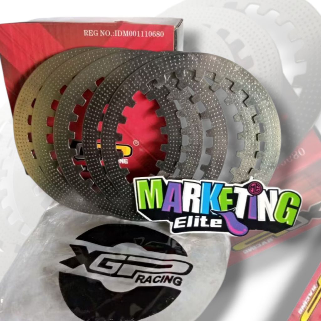 Plat kampas bintik bintik plat kopling Tiger GL Megapro CB plat kampas Tebal dan plat kampas tipis