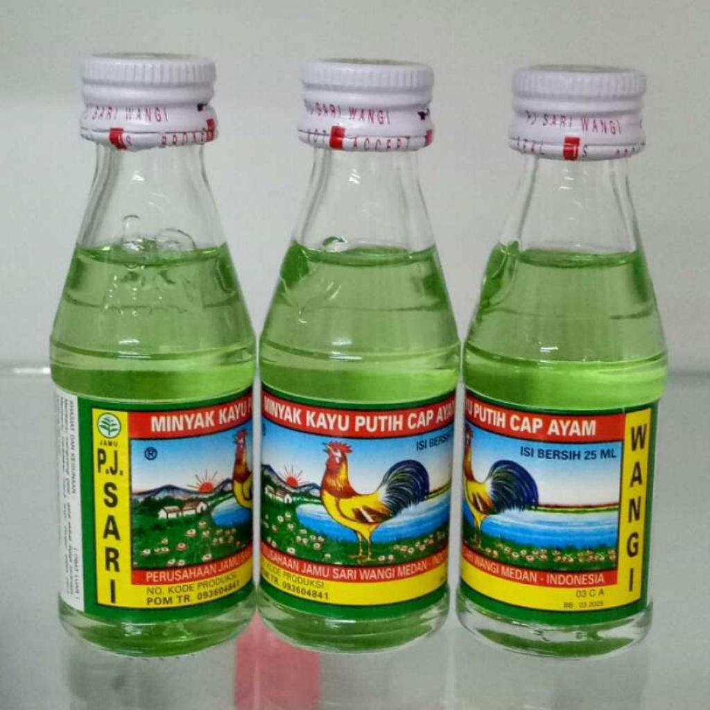 MKP AYAM 25 ML || MINYAK KAYU PUTIH CAP AYAM 25 ML Obati Masuk Angin, Mual, Kembung, menghangatkan b