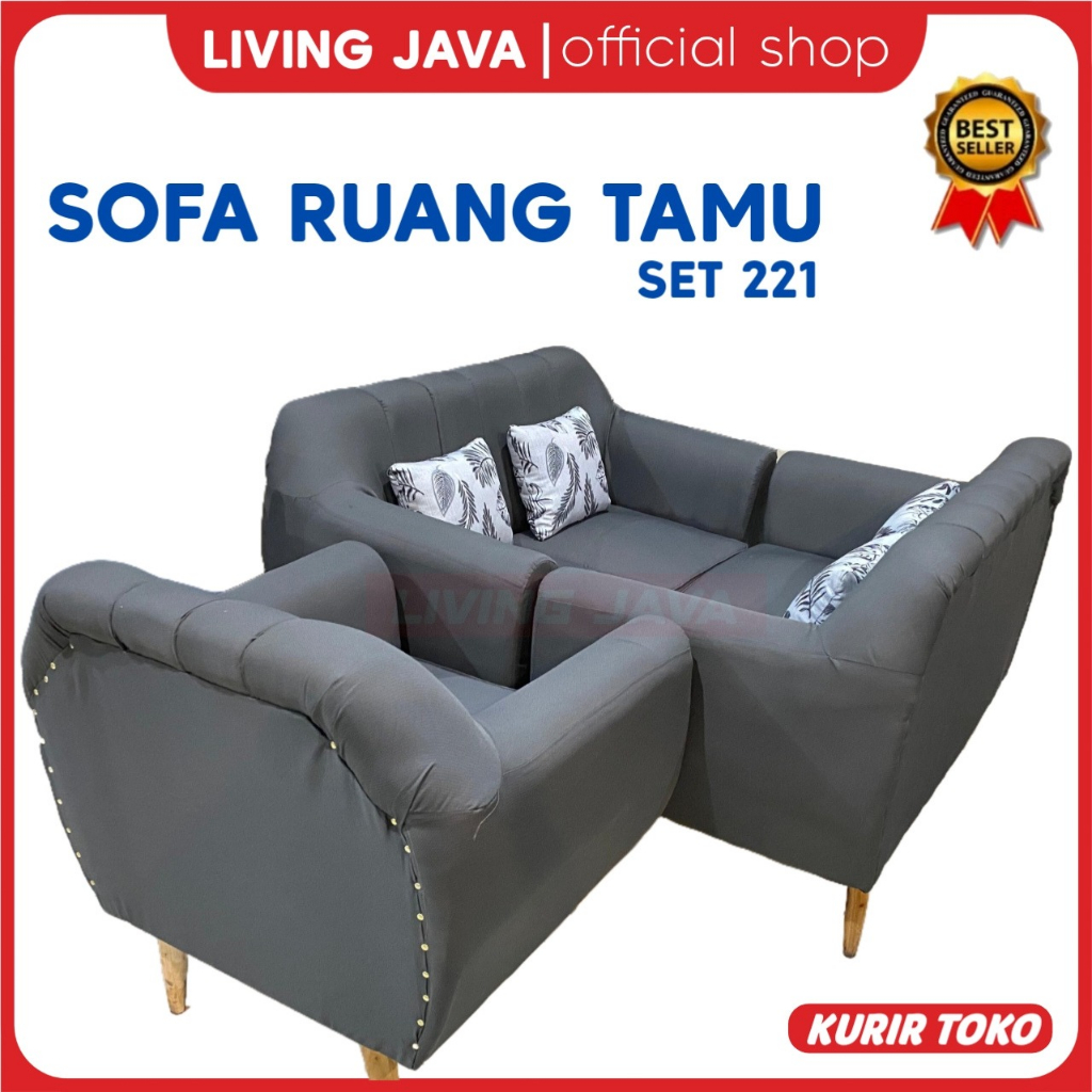 SOFA RUANG TAMU 221 - SOFA RETRO 221 - SOFA RUANG TAMU SET