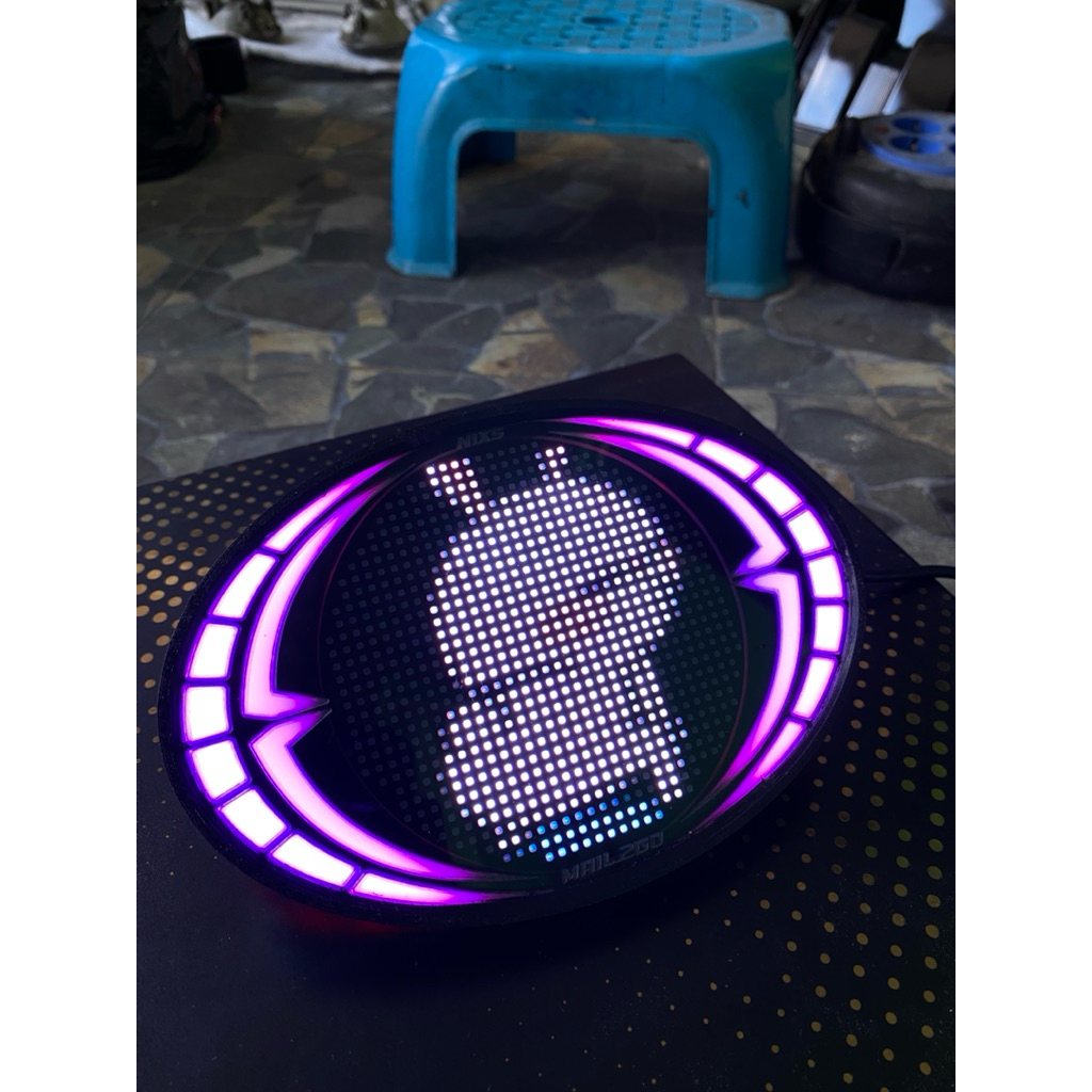 Logo / Emblem mobil animasi matrix