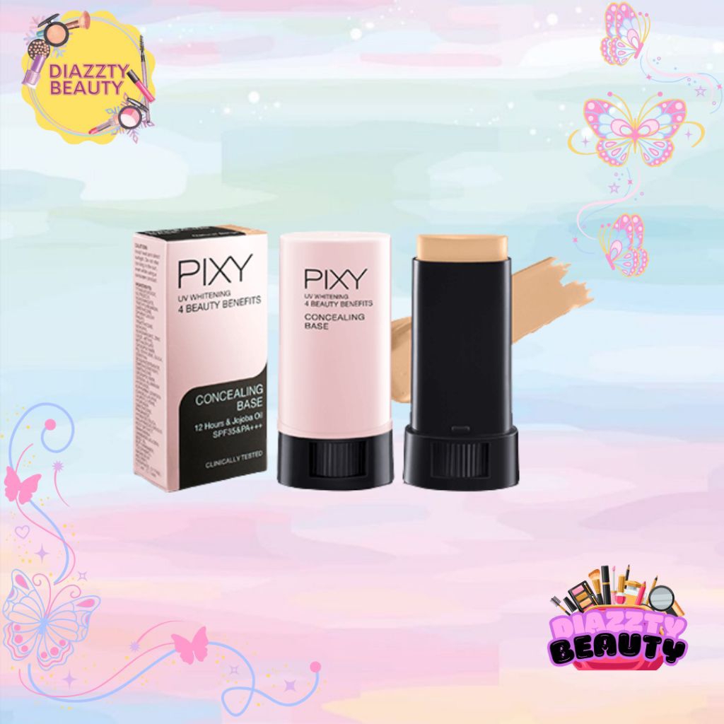 [DiazztyBeauty] PIXY 4 Beauty Benefit || Pixy Concealing Base Natural Beige // Pixy Concealing Base 