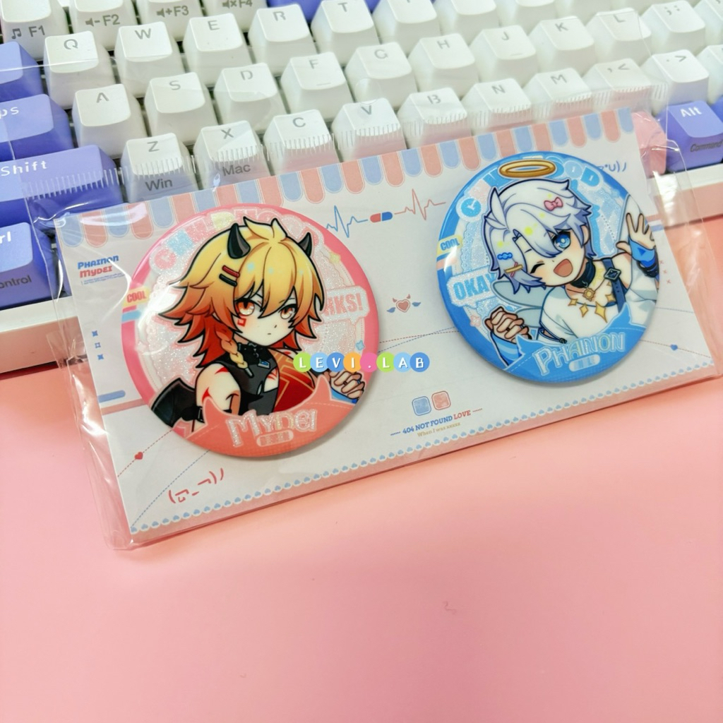 BADGE SET PHAINON MYDEI LITTLE DEVILS