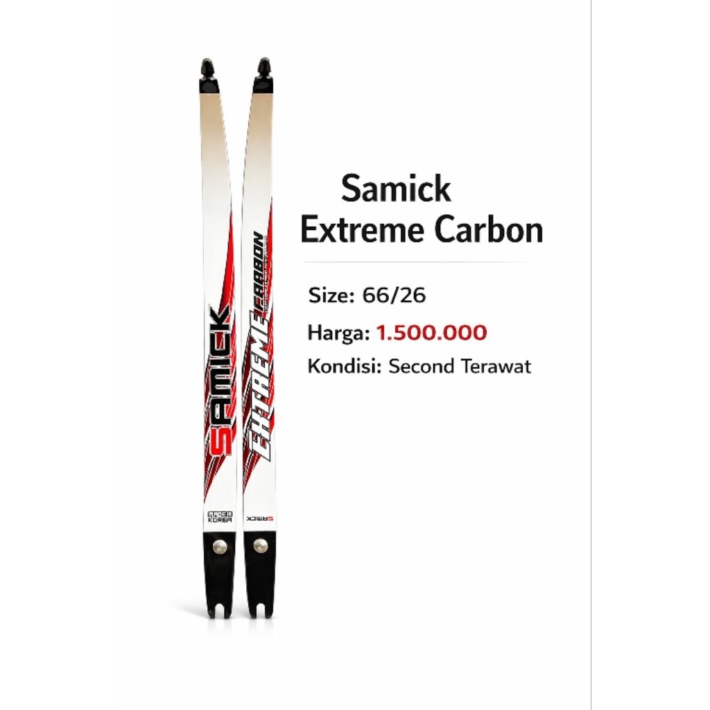 LIMBS SAMICK EXTREME CARBON 66/26 SECOND