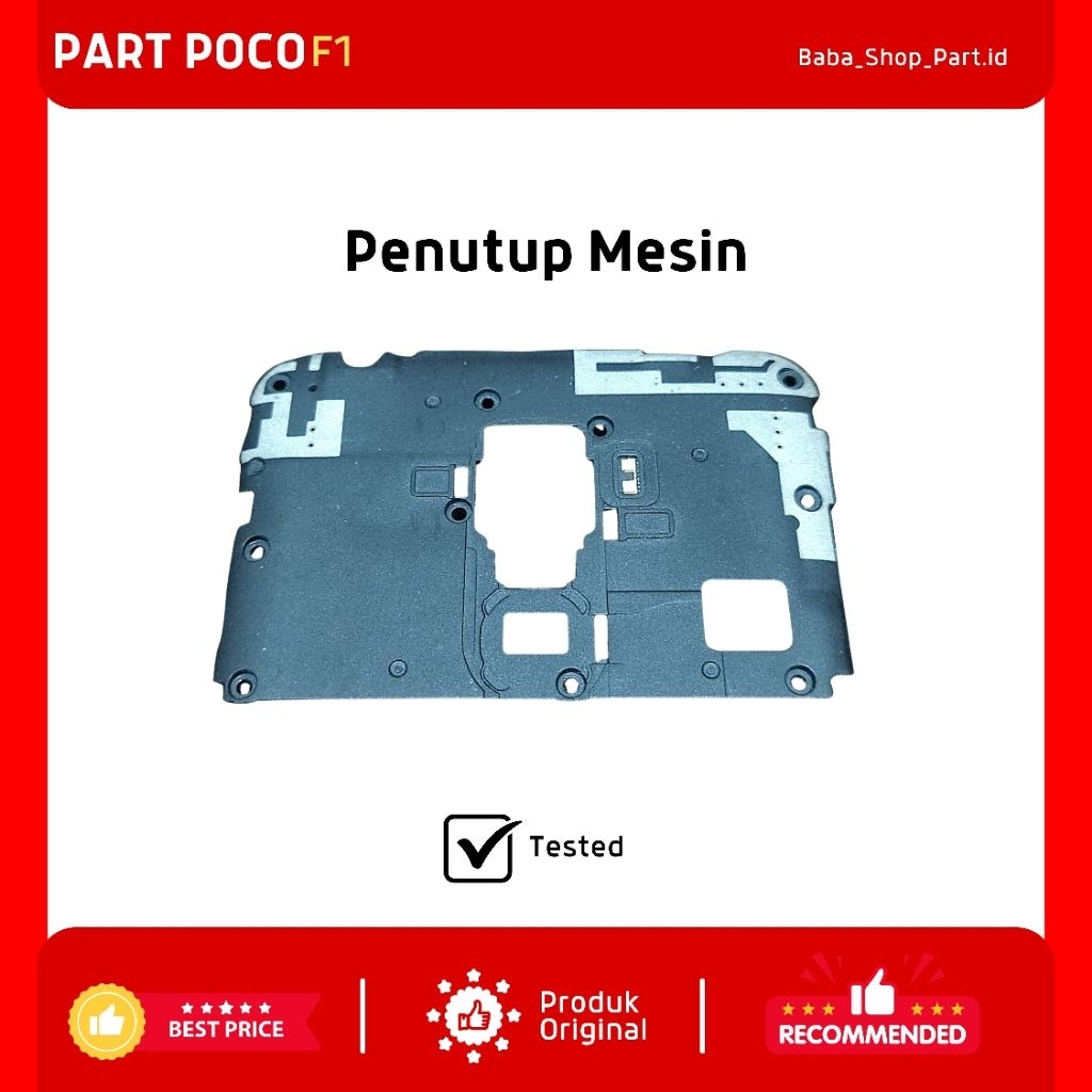 PENUTUP MESIN POCO F1, ORI COPOTAN.