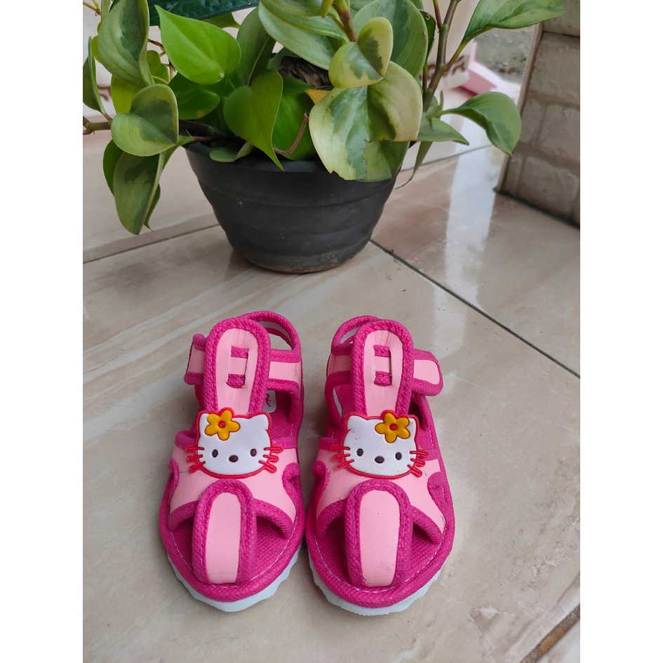 Promo Hebat  Viral Sandal Baby, Sandal Anak kekinian slop and Baby Shoes_pink list fanta