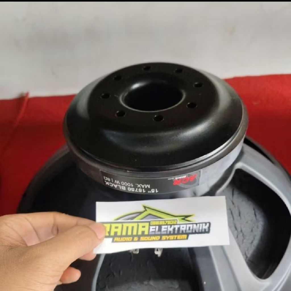 Spiker ACR 1515750Black1000Watt Max Speaker ACR Black Series15750