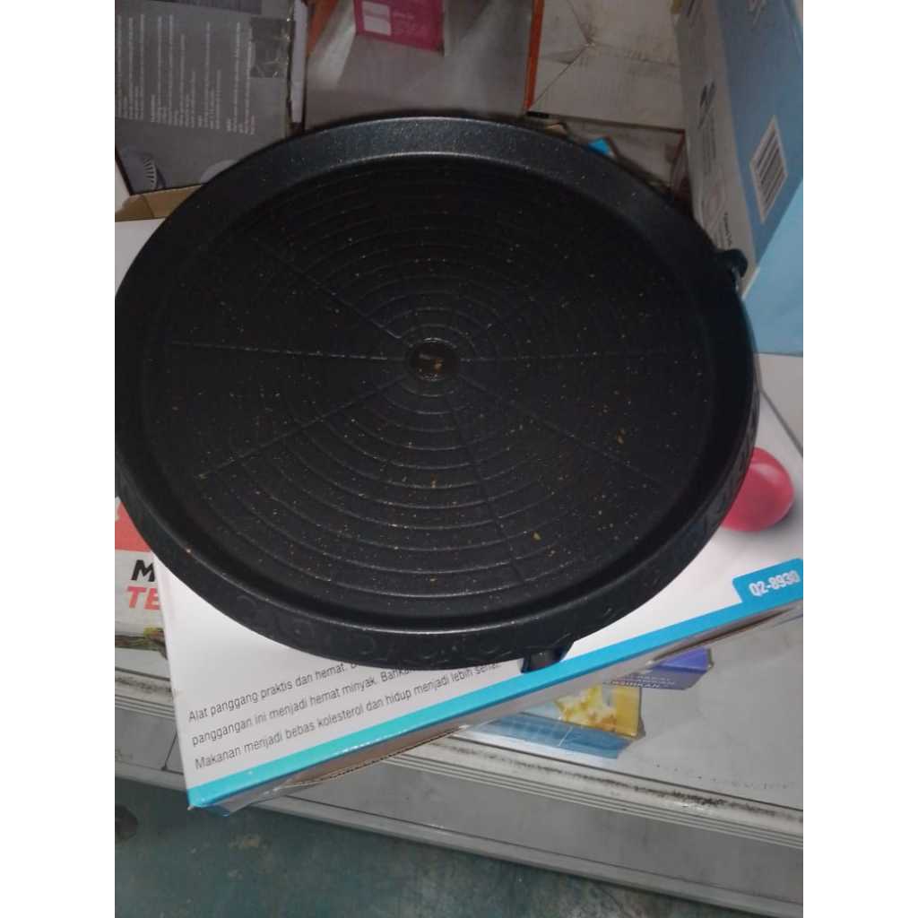 Q2 Grill Pan Round Q2-8930 / Wajan Panggangan Grill Bulat 35 cm