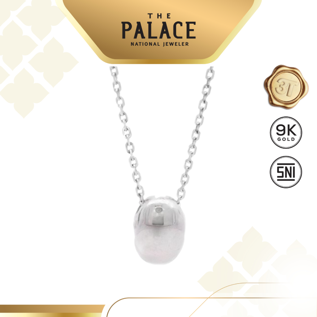 The Palace Basic Ouval Necklace / Kalung Wanita 9K