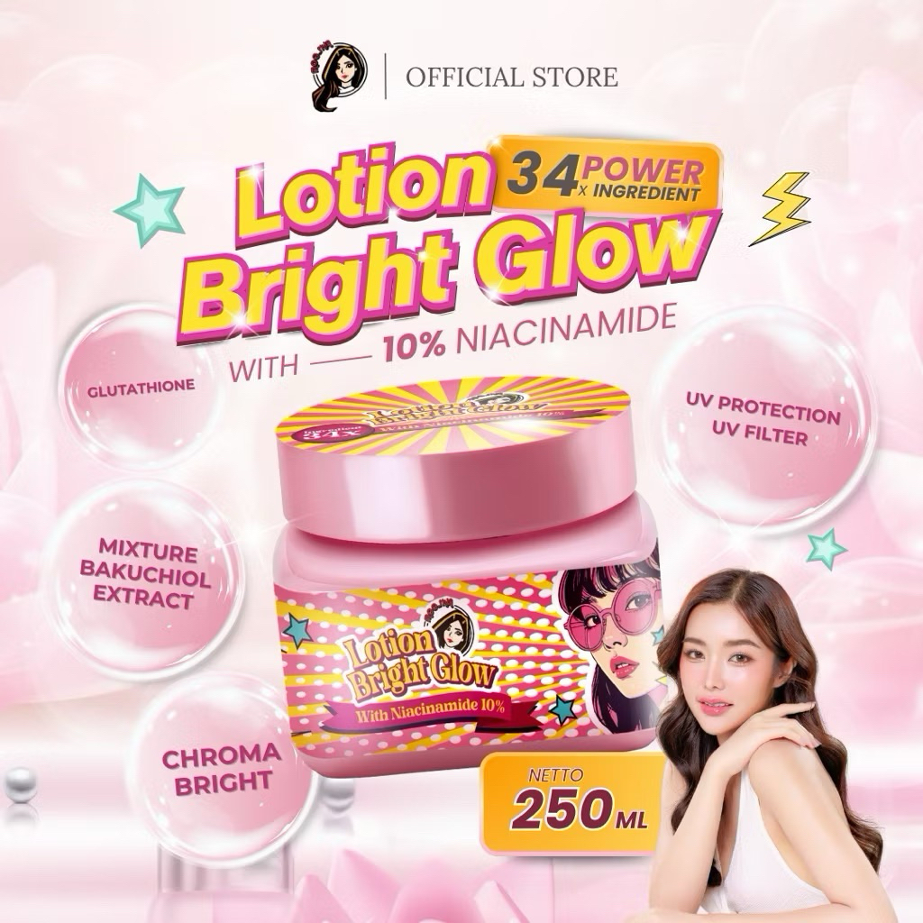 [TERMURAH] LOTION MGG SKIN | Lotion Bright Glow mgg skin 250ml | Mgg skin lotion night | Mgg skin LO