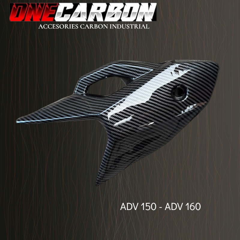 TUTUP KNALPOT ADV 150 / ADV 160 CARBON MODEL ORI / cover knalpot adv carbon VARIASI.CO