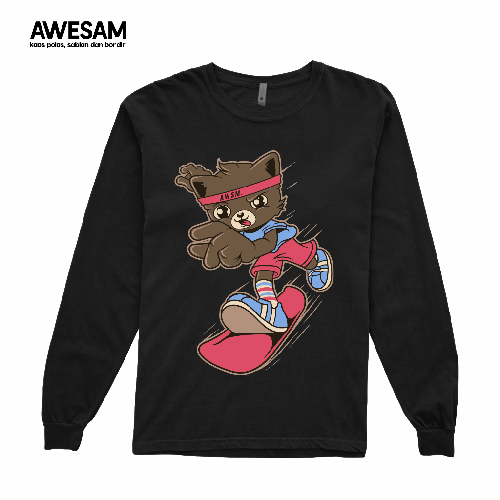 [ TERBARU ] KAOS SABLON AWESAM DISTRO - 049